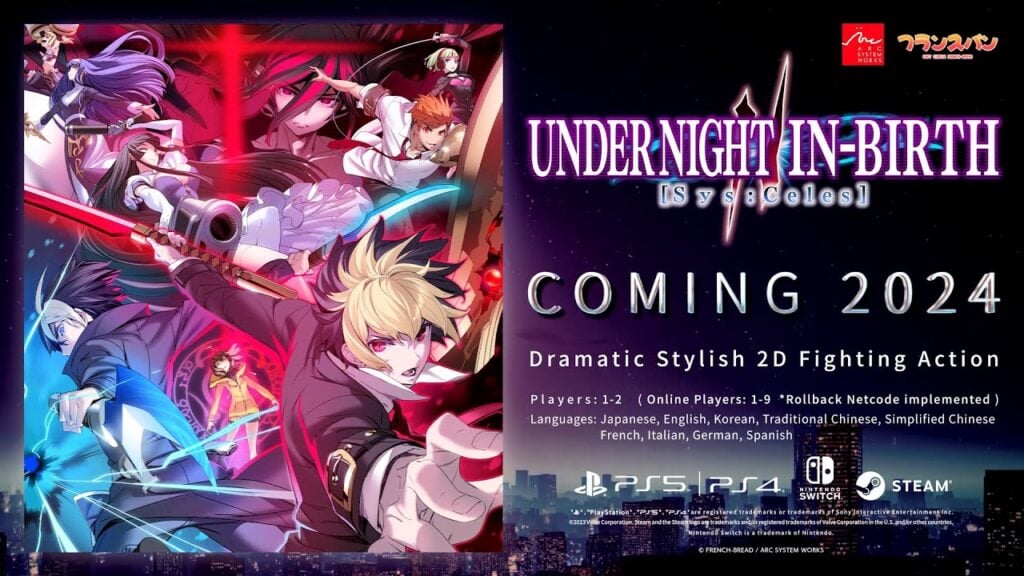 Under Night In-Birth II Sys:Celes – The Epic Sequel Under Night In-Birth II Sys:Celes – The Epic Sequel