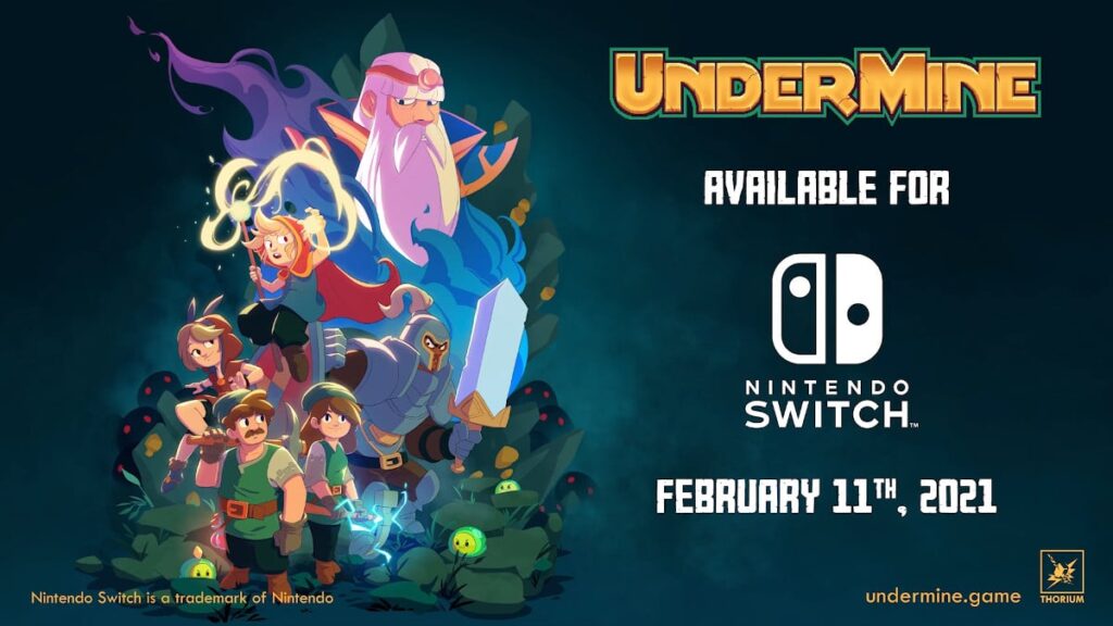 UnderMine coming February 11th, 2021
