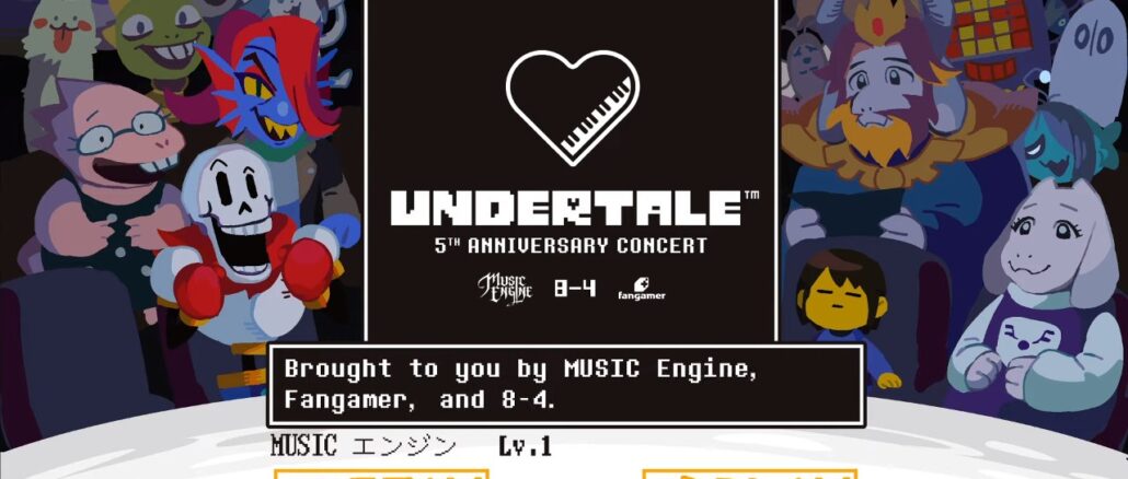 Undertale 5de Jubileum Concert – Online