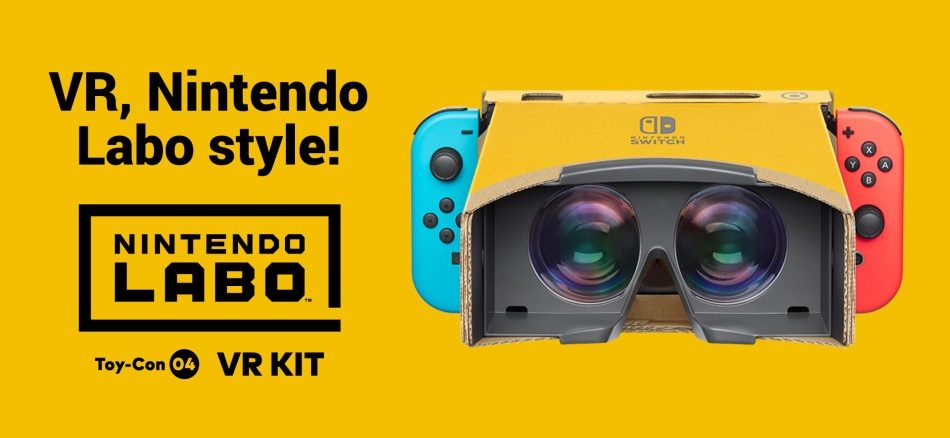 Unity supports Nintendo Labo VR Kit Toy-Con Goggles