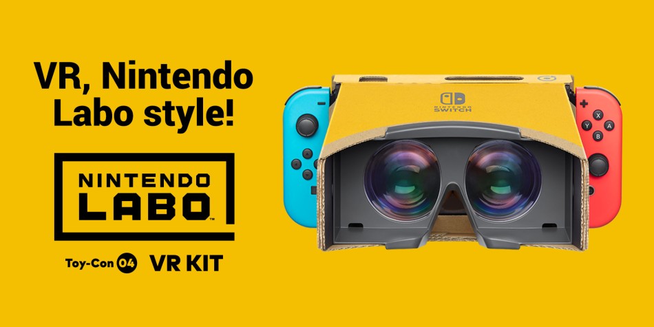 Unity supports Nintendo Labo VR Kit Toy-Con Goggles
