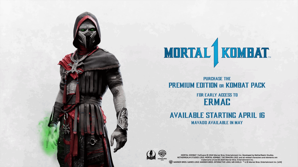 Unleashing Ermac: Mortal Kombat 1 DLC Update
