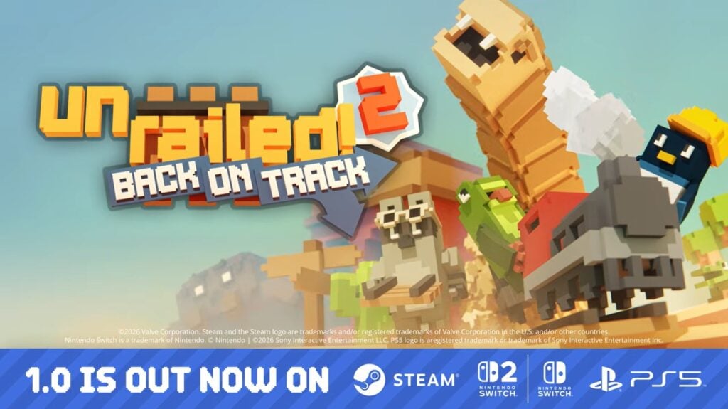 Unrailed 2: Back on Track verschijnt met een hectische nieuwe trailer voor Switch 2 en Switch