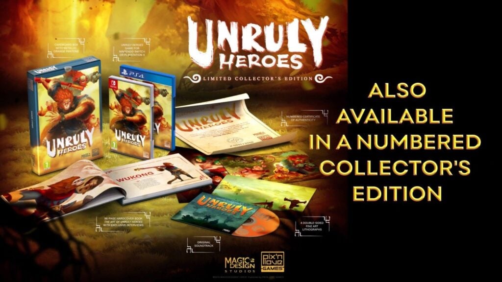 Unruly Heroes – Fysieke release aangekondigd