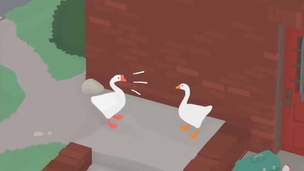 Untitled Goose Game – Second Goose different Honk