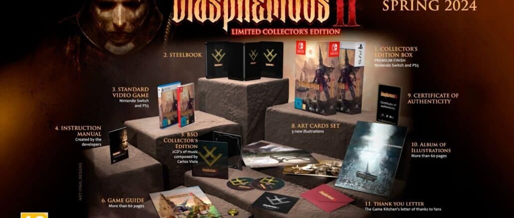 Onthulling van de Blasphemous II Collector’s Edition: een gotisch gaming-meesterwerk