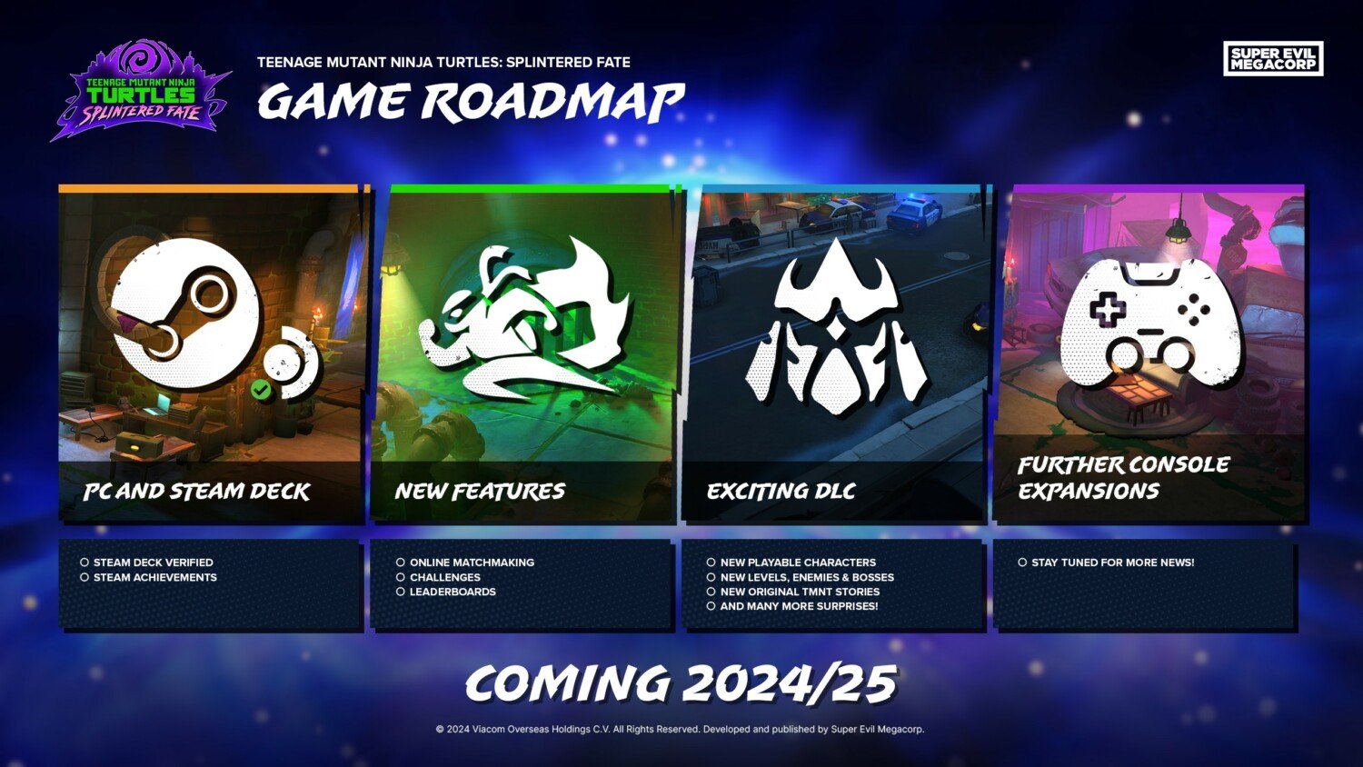 Upcoming Updates for Teenage Mutant Ninja Turtles: Splintered Fate – 2024 and Beyond