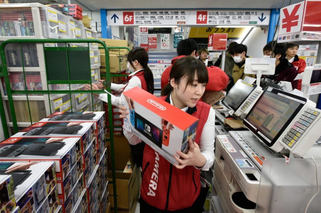 Tweedehands Nintendo Switch-consoles – verkopen voor meer dan retail in Japan