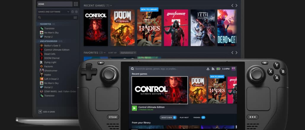 Valve’s Steam Deck, Handheld PC Gaming Console om te concurreren met de Nintendo Switch