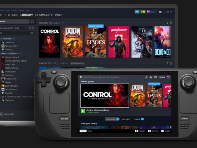 Nieuws - Valve’s Steam Deck, Handheld PC Gaming Console om te concurreren met de Nintendo Switch
