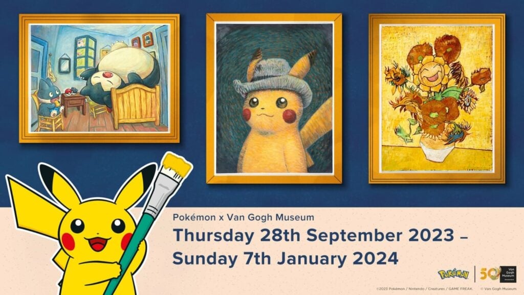 Van Gogh Museum and Pokemon Collaboration 2023: Where Art Meets Adventure