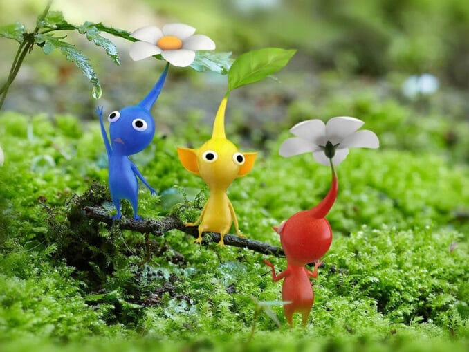 Nieuws - VG Tech: Pikmin 3 Deluxe demo runs at draait op 720p / 30fps in dock 