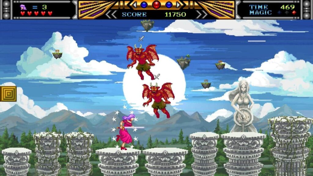 Violet Wisteria: A Retro-Styled Action Platformer