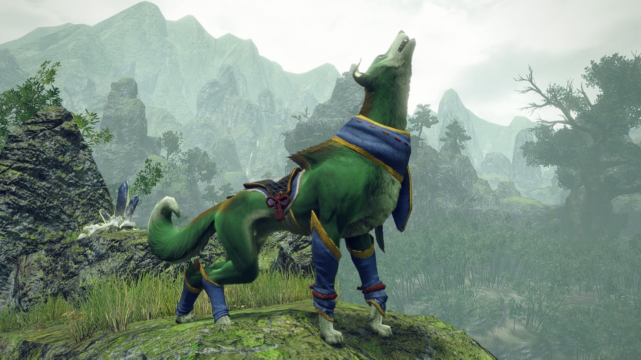 Wanogre een speciale Palamute Buddy komt op 23 juli naar Monster Hunter Rise