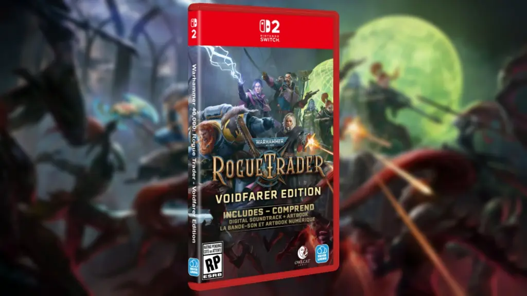 Warhammer 40,000: Rogue Trader Voidfarer Edition brengt een volledige gamecardrelease