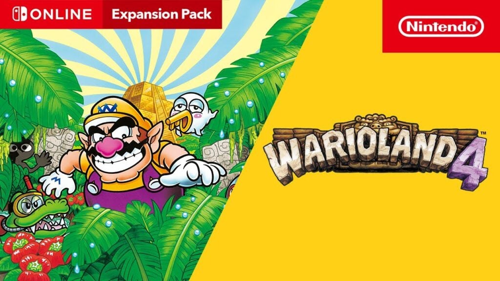 Wario Land 4 Arrives on Nintendo Switch Online Expansion Pack
