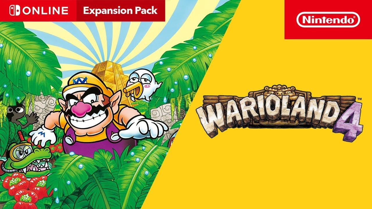 Wario Land 4 Arrives on Nintendo Switch Online Expansion Pack