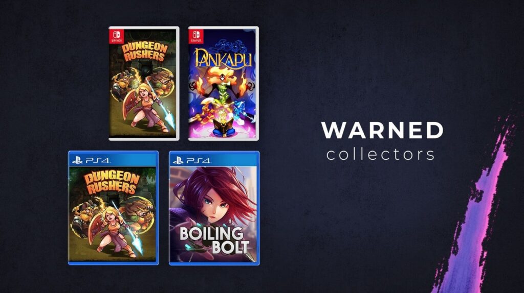 Warned Collectors – Spellen zijn niet in productie