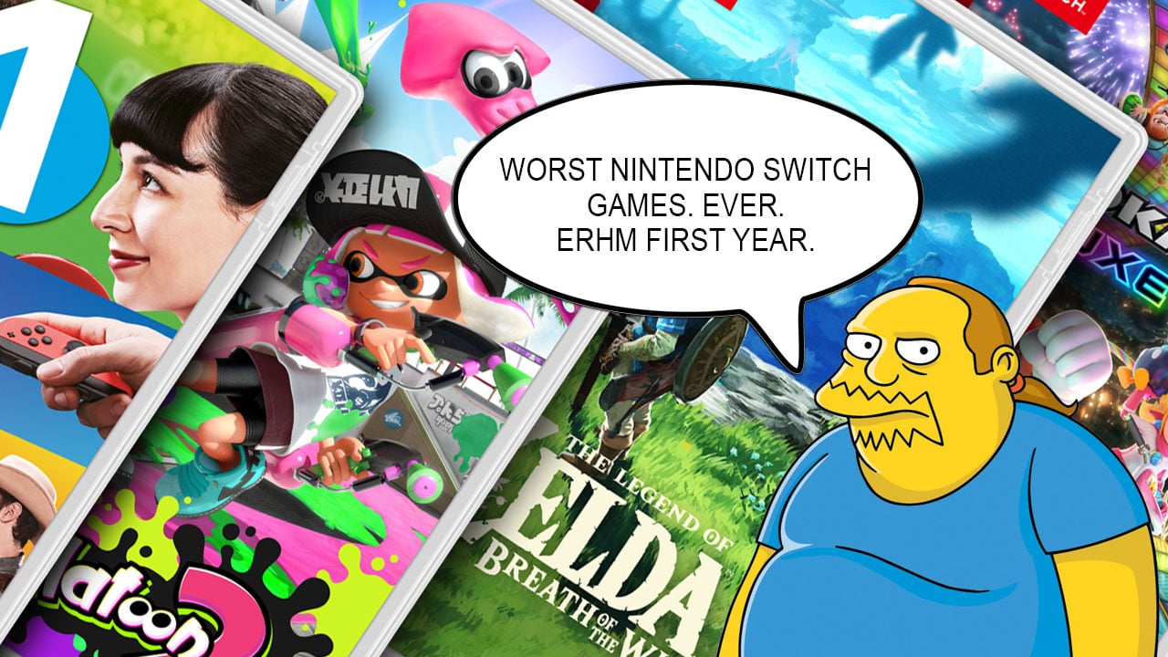 Which Nintendo Switch game is the worst from the first year?