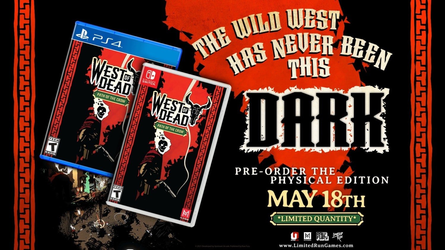 West Of Dead: Path Of The Crow – Beperkte fysieke release aangekondigd