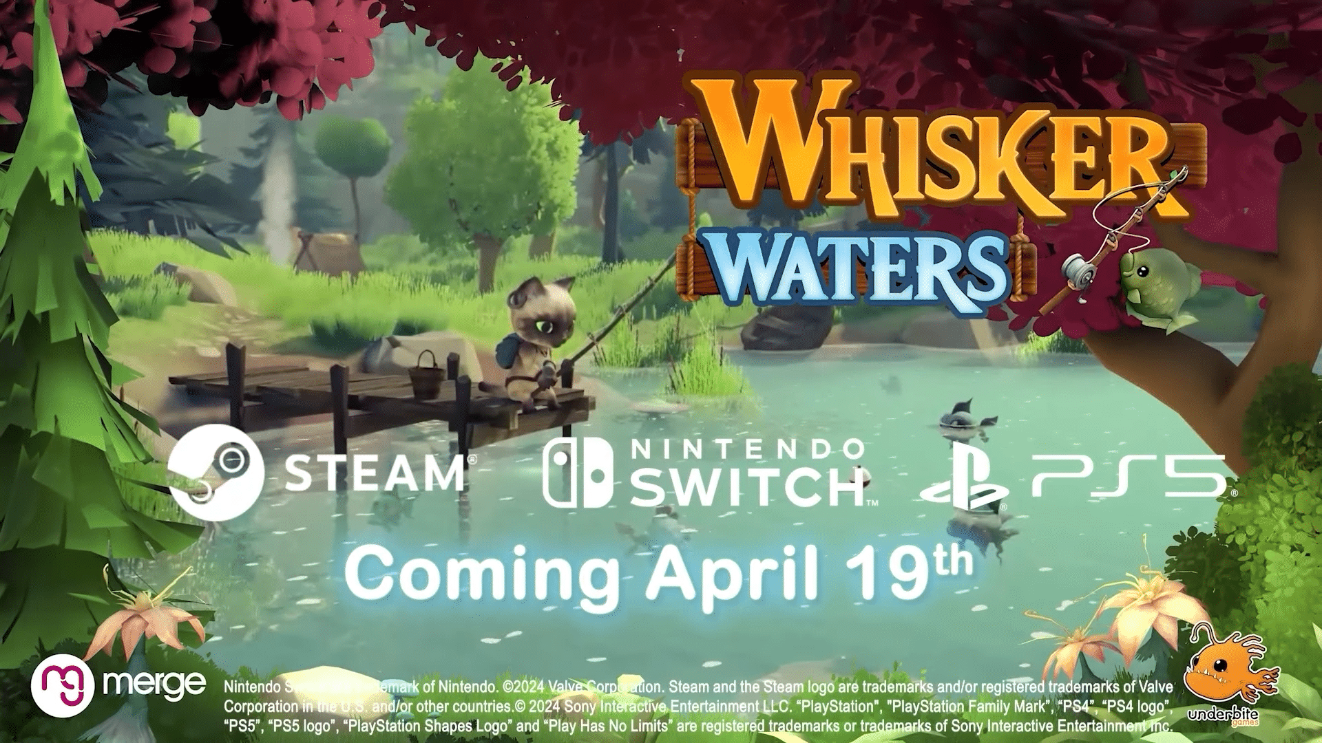 Whisker Waters: A Fantasy Fishing RPG Adventure is Coming in April