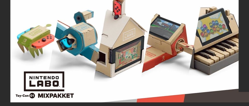 Winnaar speelgoed van het jaar 2018 – Nintendo Labo Mixpakket