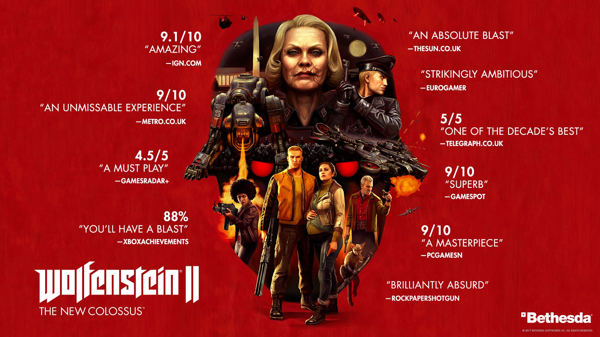 Wolfenstein 2 handheld footage