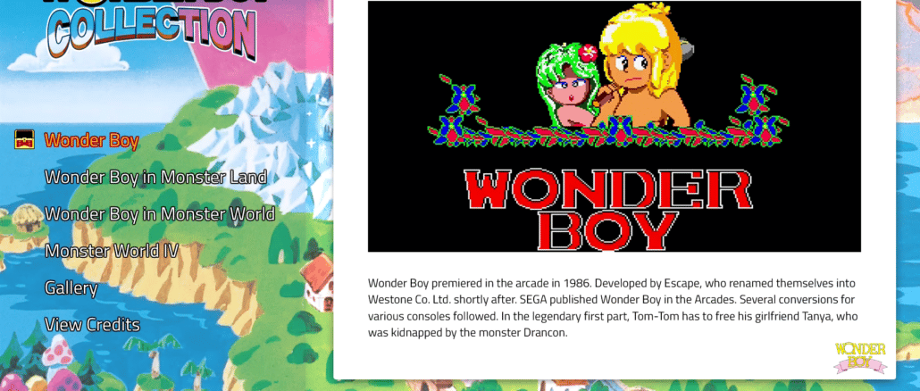 Wonder Boy Collection – Eerste 33 minuten