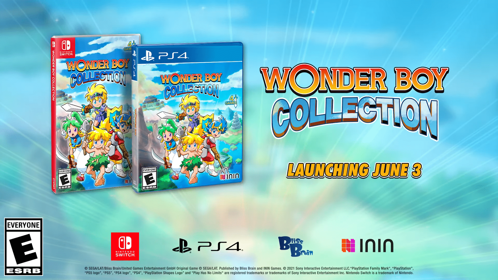 Wonder Boy Collection – release date and new trailer