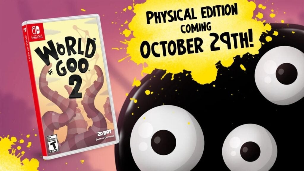 World of Goo 2 fysieke editie komt op 29 oktober
