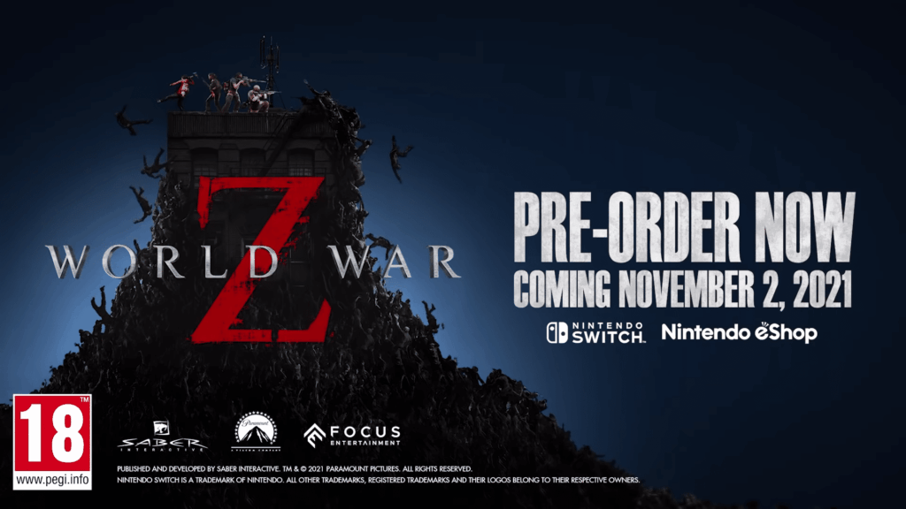 World War Z is officially coming 2nd November