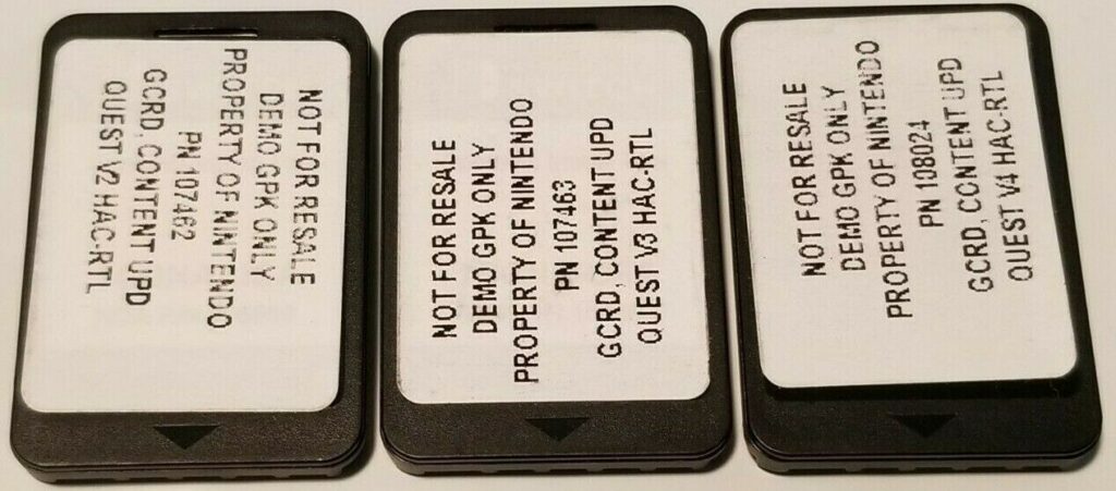 Beschrijfbare gamekaarten verschijnen op eBay