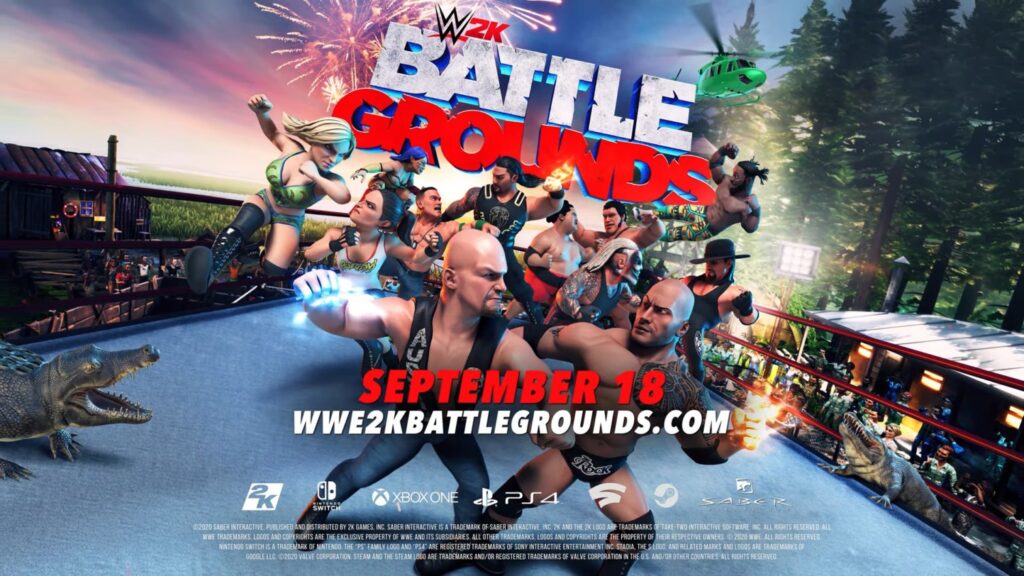 WWE 2K Battlegrounds launches September 18th