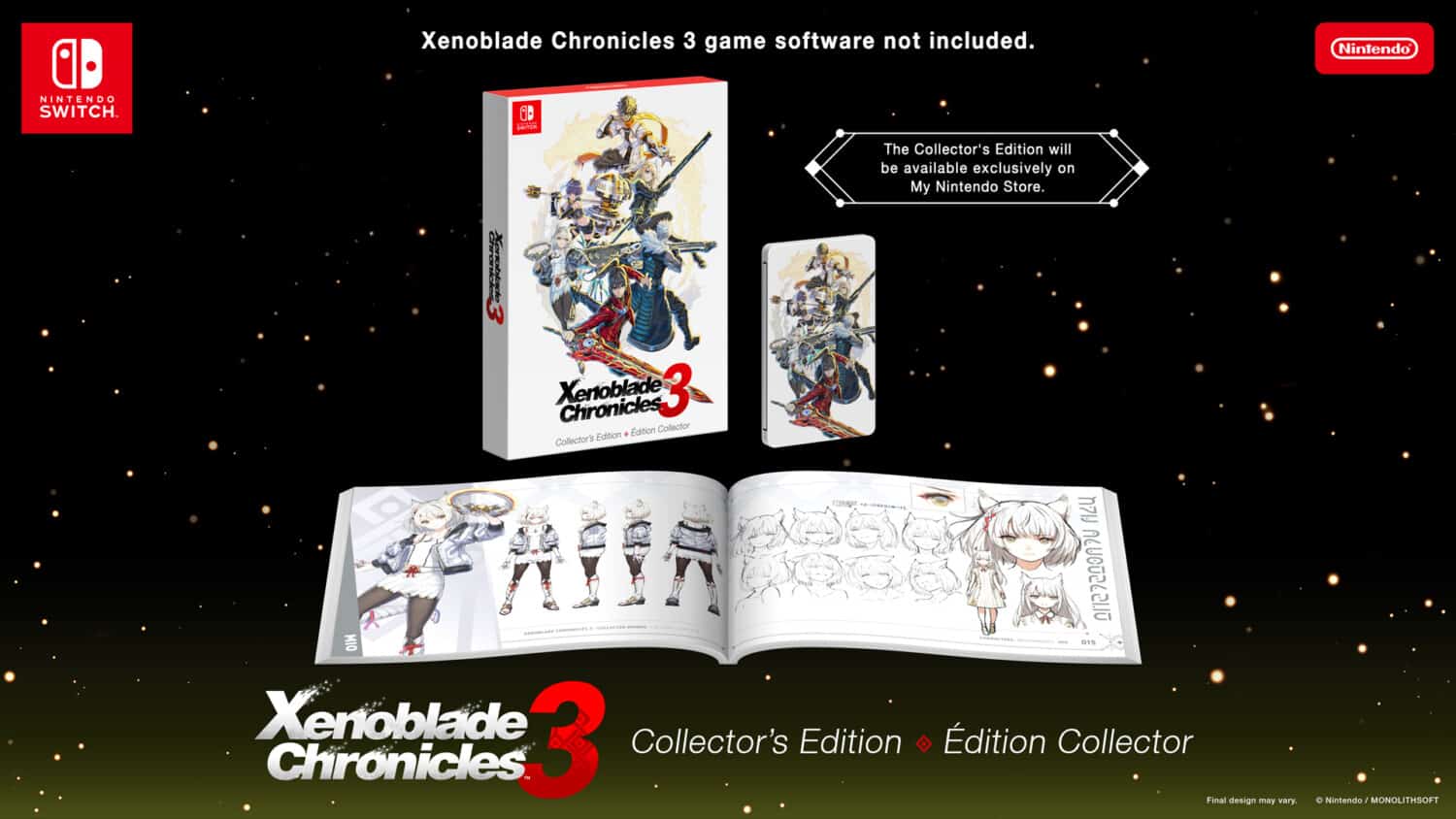 Xenoblade Chronicles 3 Collector’s Edition inhoud – Pre-Orders September 2022