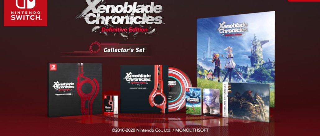 Xenoblade Chronicles Definitive Edition – Collector’s Set heeft meer lekkers in Europa