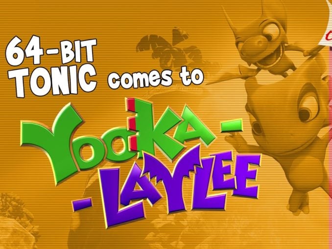 News - Yooka-Laylee 64-Bit Tonic Update is available