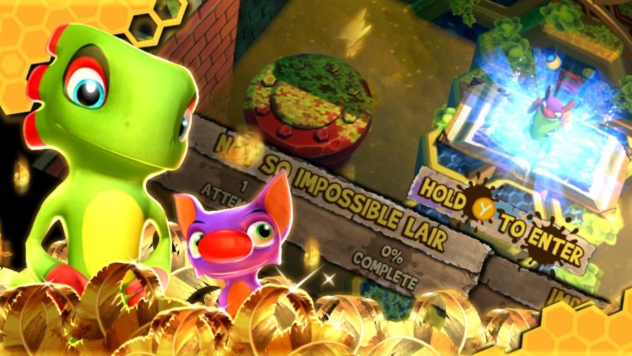 Yooka-Laylee And The Impossible Lair – April Update – Easier Final Stage and 8-Bit Songs