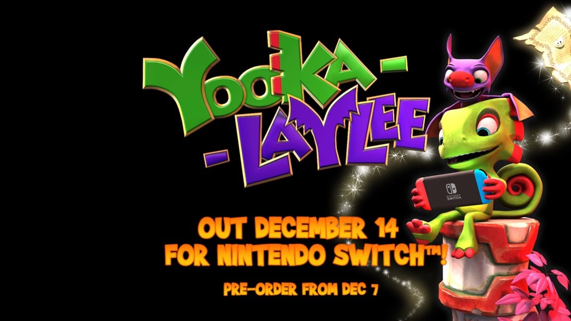 Yooka-Laylee Nintendo Switch 14 December