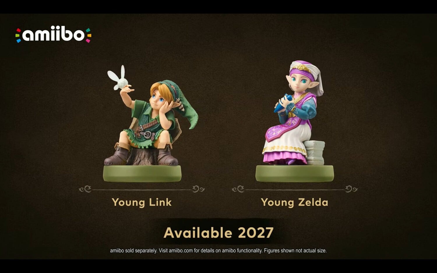 Young Link- en Young Zelda-amiibo onthuld voor The Legend of Zelda: Ocarina of Time-remake