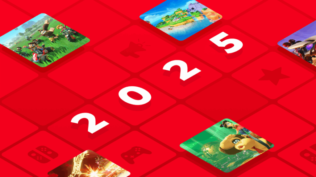 Nintendo Switch Year in Review 2025: beleef je topgames, genres en speelgeschiedenis opnieuw