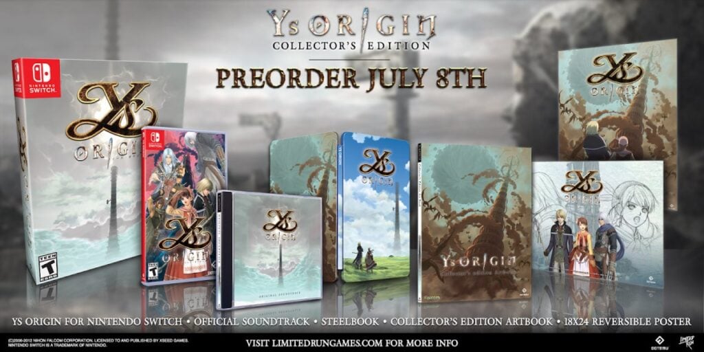 Ys Origin fysieke Collector’s Edition onthuld