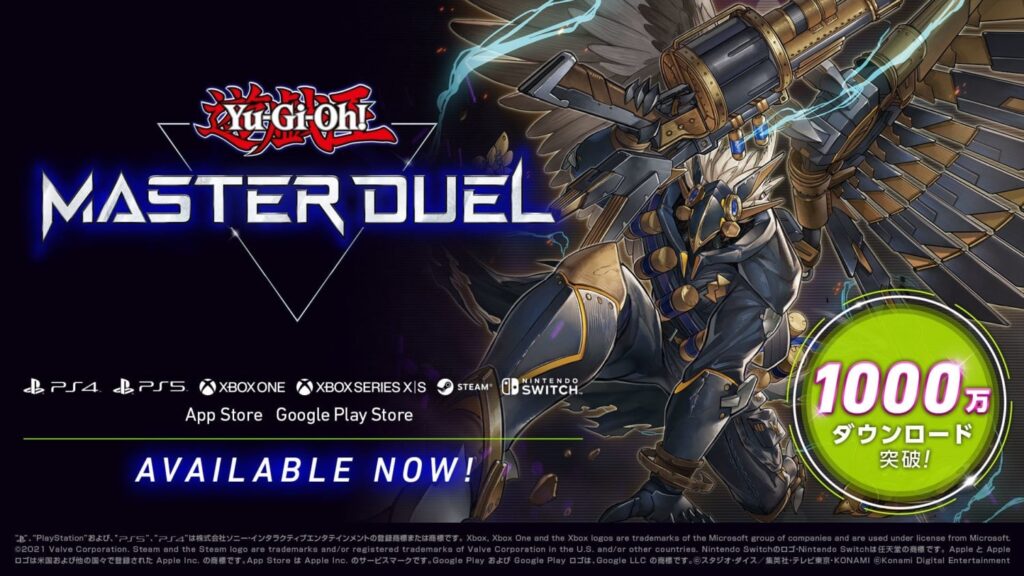 Yu-Gi-Oh! Master Duel – 10+ miljoen downloads