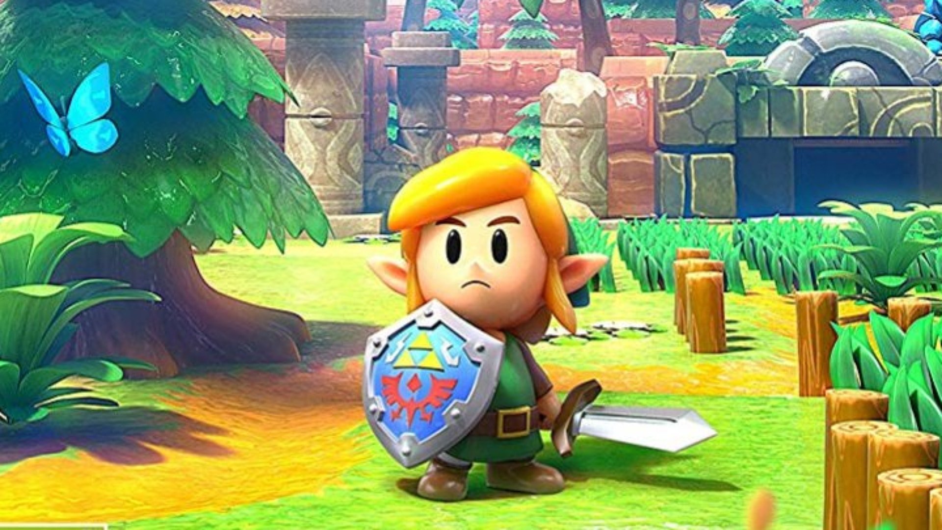 Zelda: Link’s Awakening – Shy Guy & Boo Gameplay footage