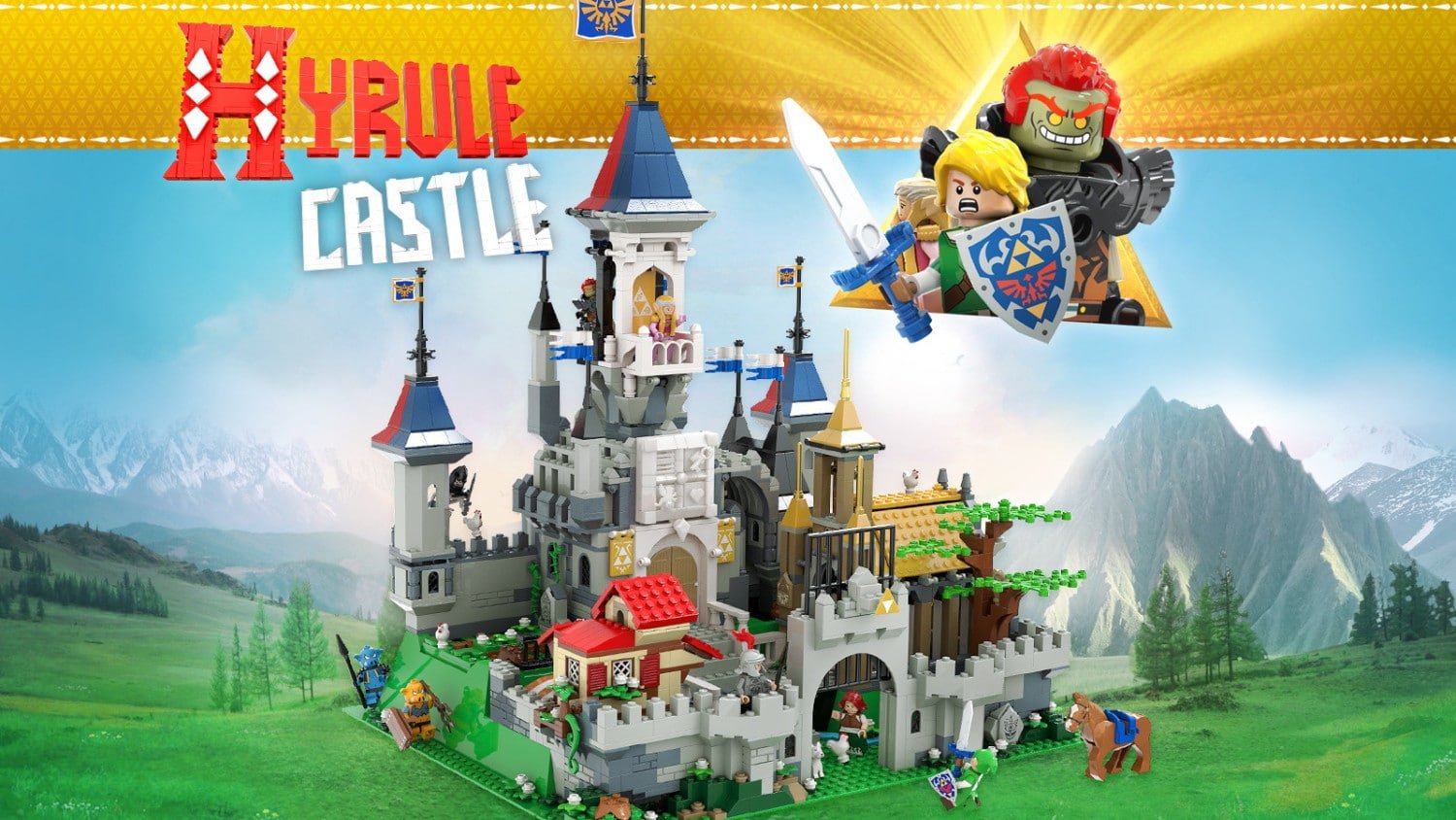 Zelda, Metroid and Animal Crossing proposed as LEGO Ideas sets Zelda, Metroid and Animal Crossing proposed as LEGO Ideas sets
