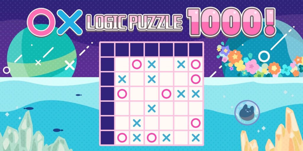 〇× LOGIC PUZZLE 1000 !